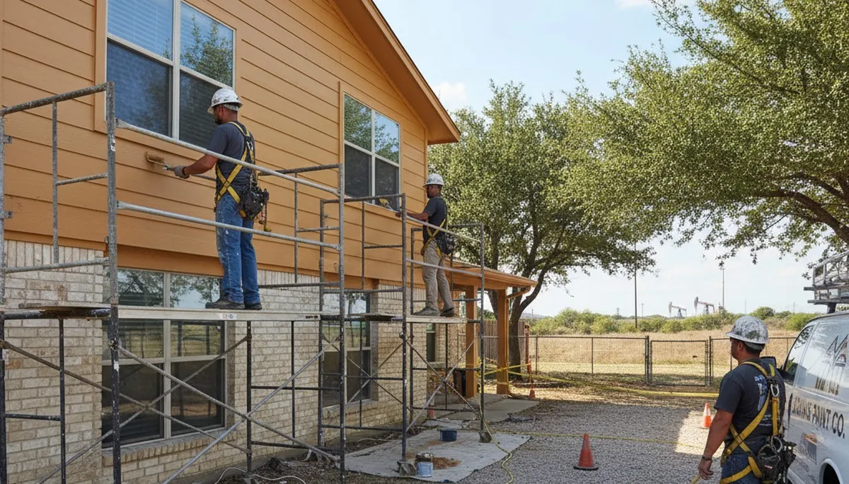 San Antonio, TX painting contractor providing professional interior and exterior painting services