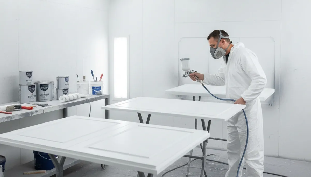 Cabinet painting in San Antonio, TX for durable, heat-resistant kitchen finishes