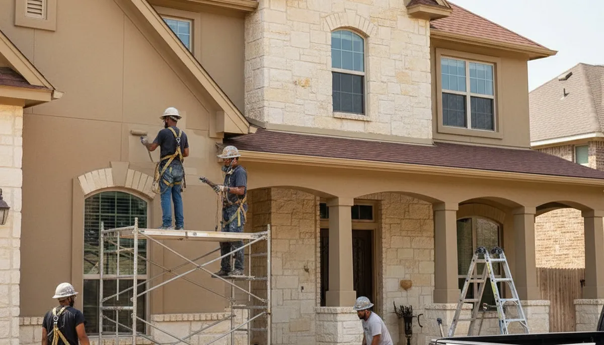 San Antonio, TX painting contractor for residential and commercial interior and exterior painting services