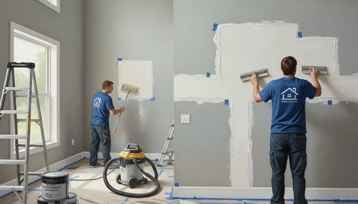 Drywall repair in San Antonio, TX for smooth walls and a flawless paint finish