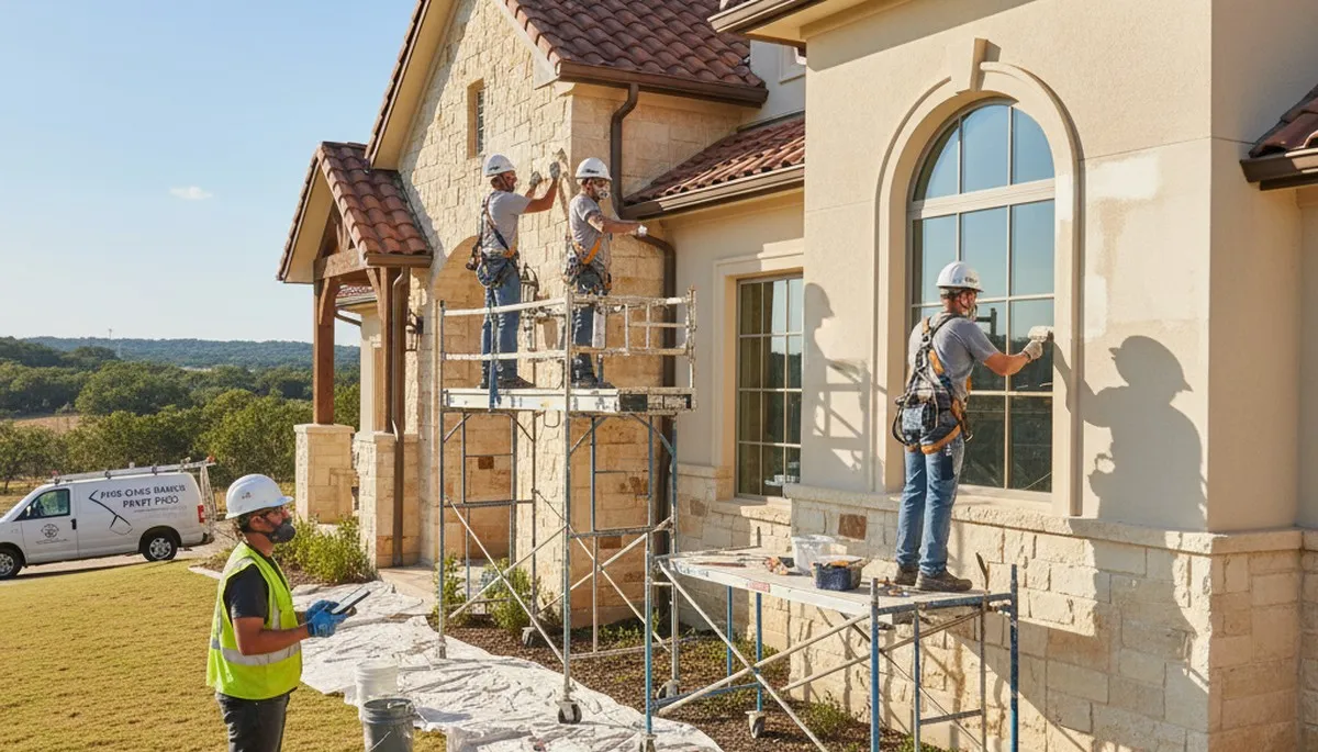 San Antonio, TX painting contractor for residential and commercial interior and exterior painting services