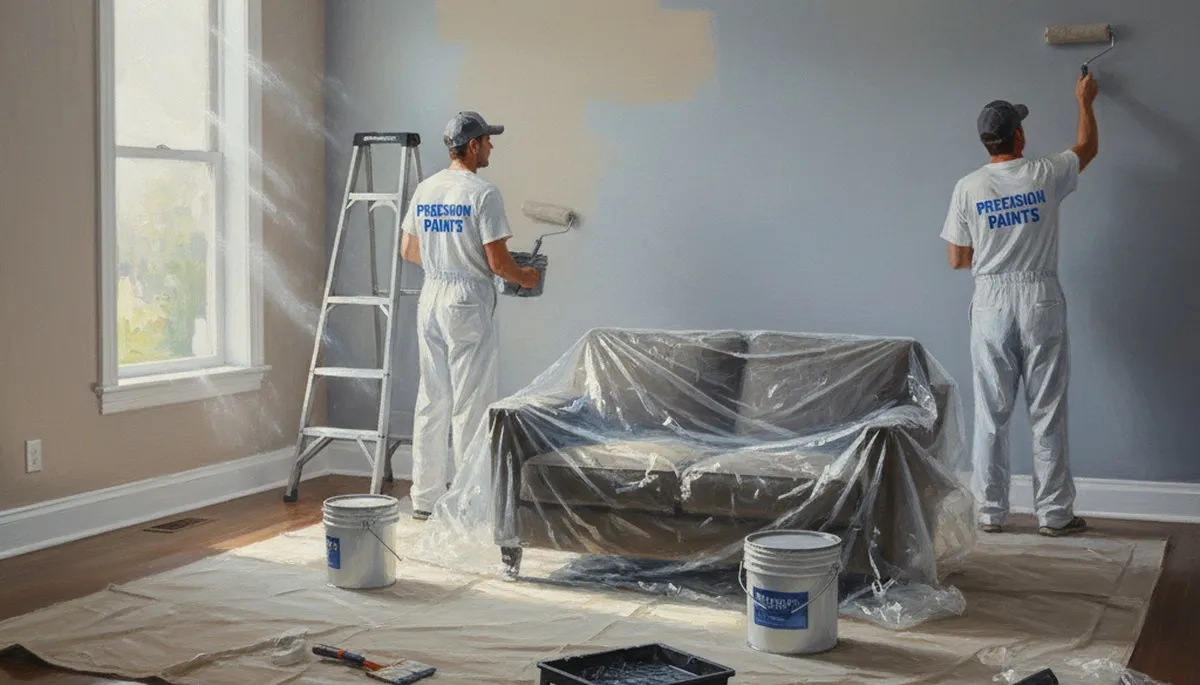 Interior house painting in San Antonio, TX by local painting experts