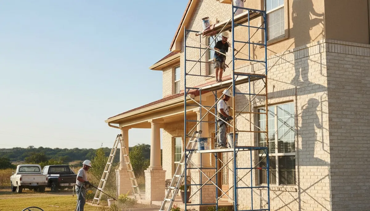 San Antonio, TX painting contractor serving homes and businesses with professional interior and exterior painting