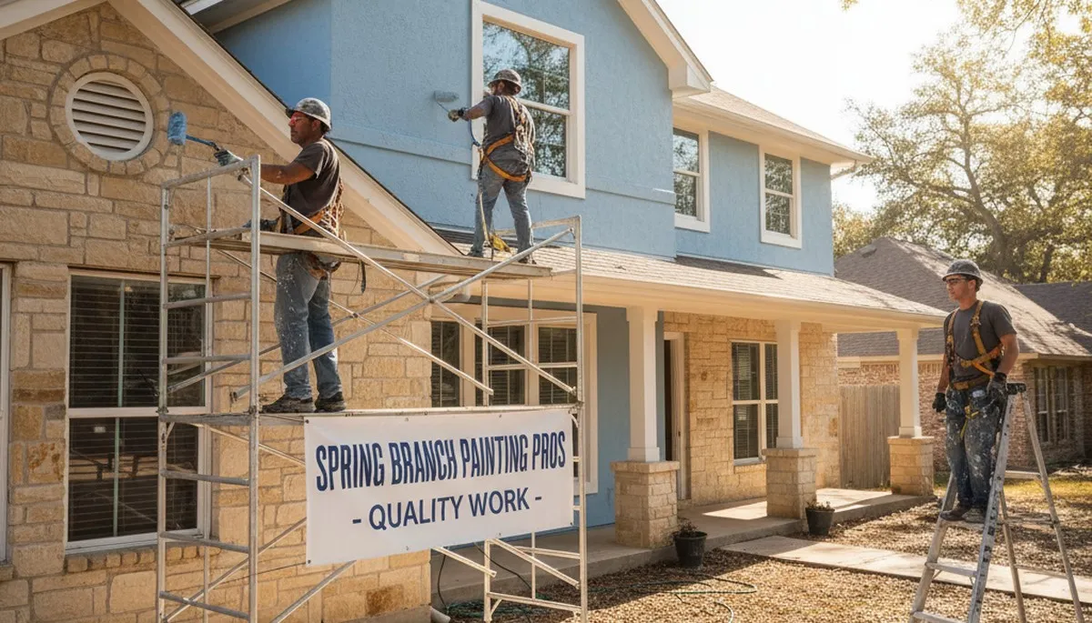 San Antonio, TX painting contractor serving homes and businesses with professional interior and exterior painting