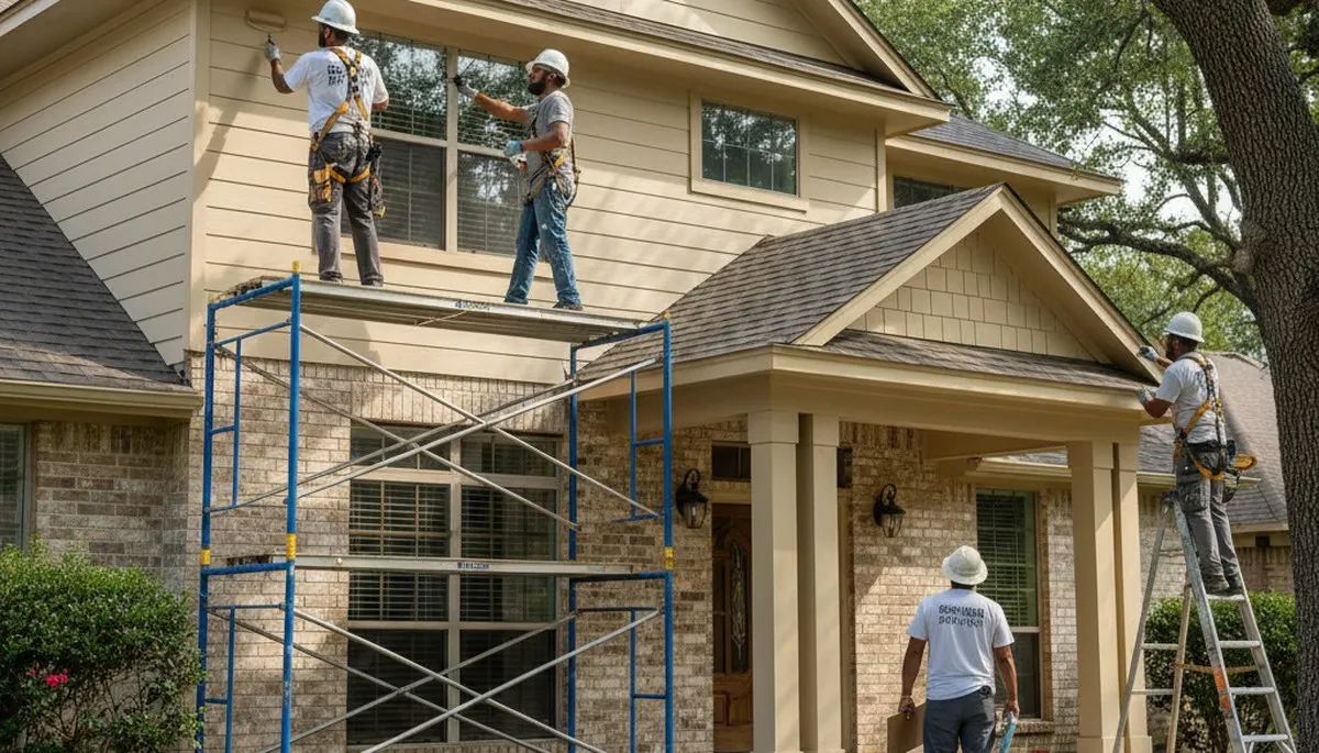 San Antonio, TX painting contractor serving homes and businesses with professional interior and exterior painting